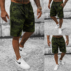 Camouflageshorts - Herrshorts - Grön - Utförsäljning