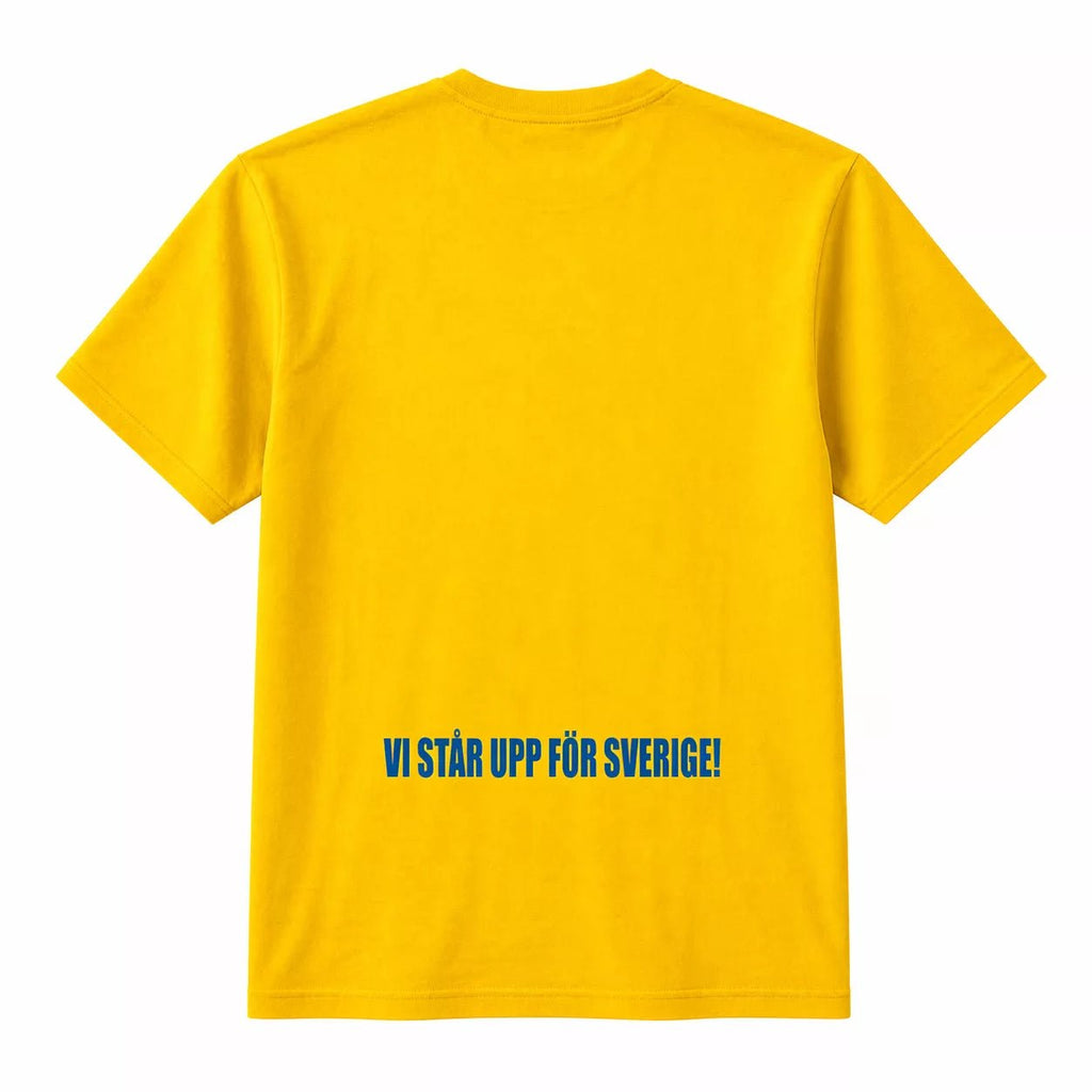 Camp sweden t-shirt fotbolls vm 2026 bakifrån