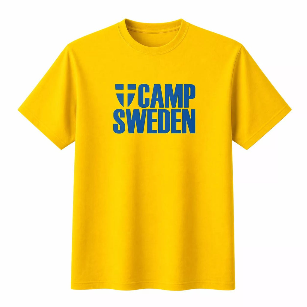 Camp sweden t-shirt fotbolls vm 2026 Sverige