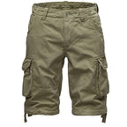 Cargoshorts från Amaci & Sons - gröna