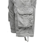 Cargoshorts från Amaci & Sons - ljusgråa zoom
