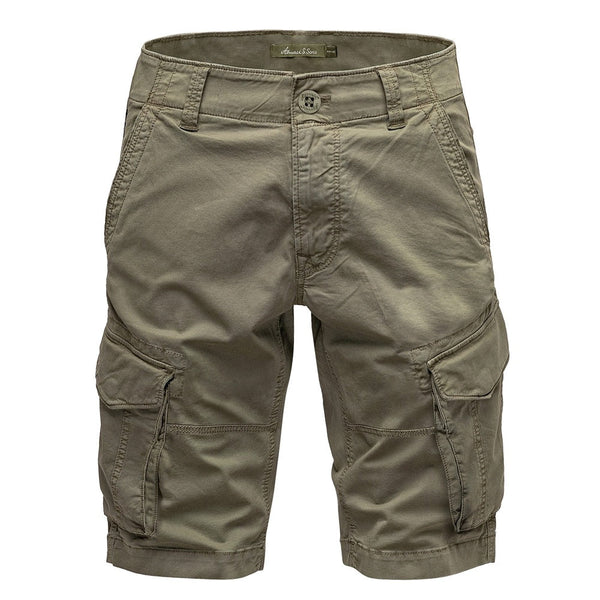 Cargoshorts Herr från Amaci & Sons i 5 färgval - gröna