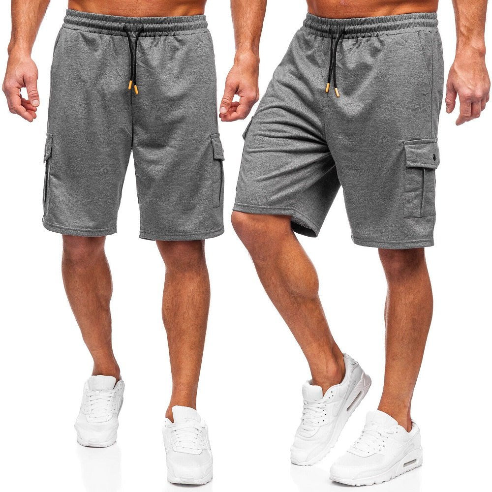 Cargoshorts - Herrshorts med 3 färgval mörkgråa