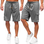 Cargoshorts - Herrshorts med 3 färgval mörkgråa