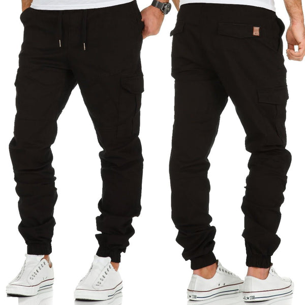 chino joggers svarta