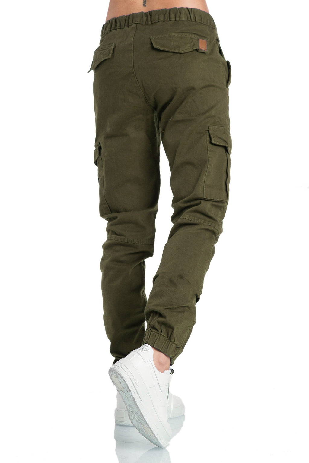Chinos Dam 449 kr - Chino jogger gröna bakifrån