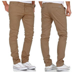 Chinos Herr - Stilrena herrbyxor - Beiga finbyxor