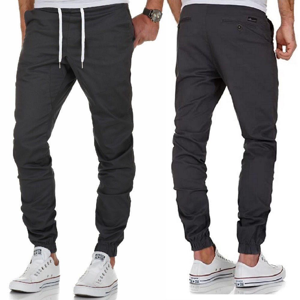 Chinos 449 kr - Antracitgråa stilrena chinobyxor