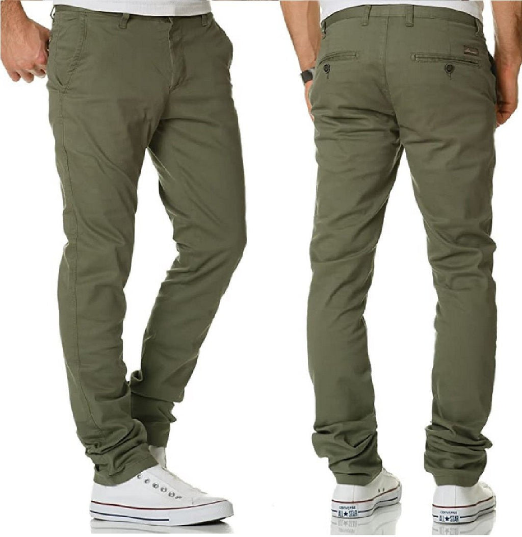 Chinos Regular Slim stretch | 8 olika färger