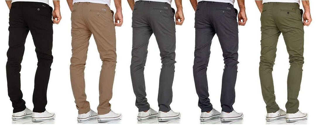 Chinos Slim-Fit med stretch 5 olika färger