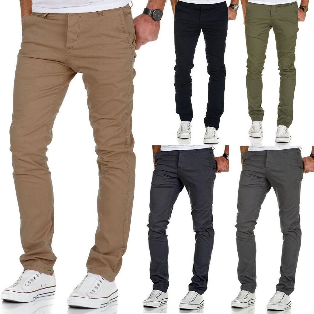 Chinos Slim-Fit med stretch 5 olika färger