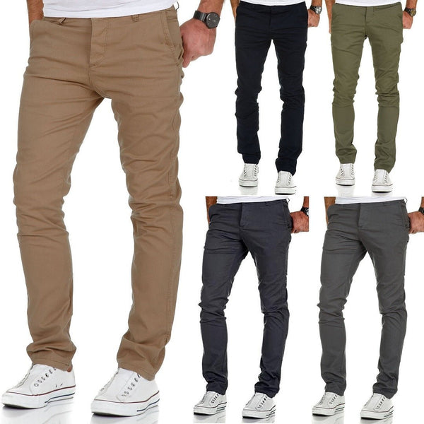 Chinos Slim-Fit med stretch 5 olika färger