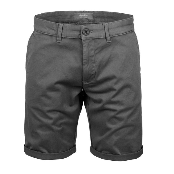 Mörkgrå chinoshorts Herrshorts