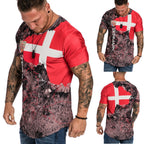 Danmark T-shirt - Herrtröja