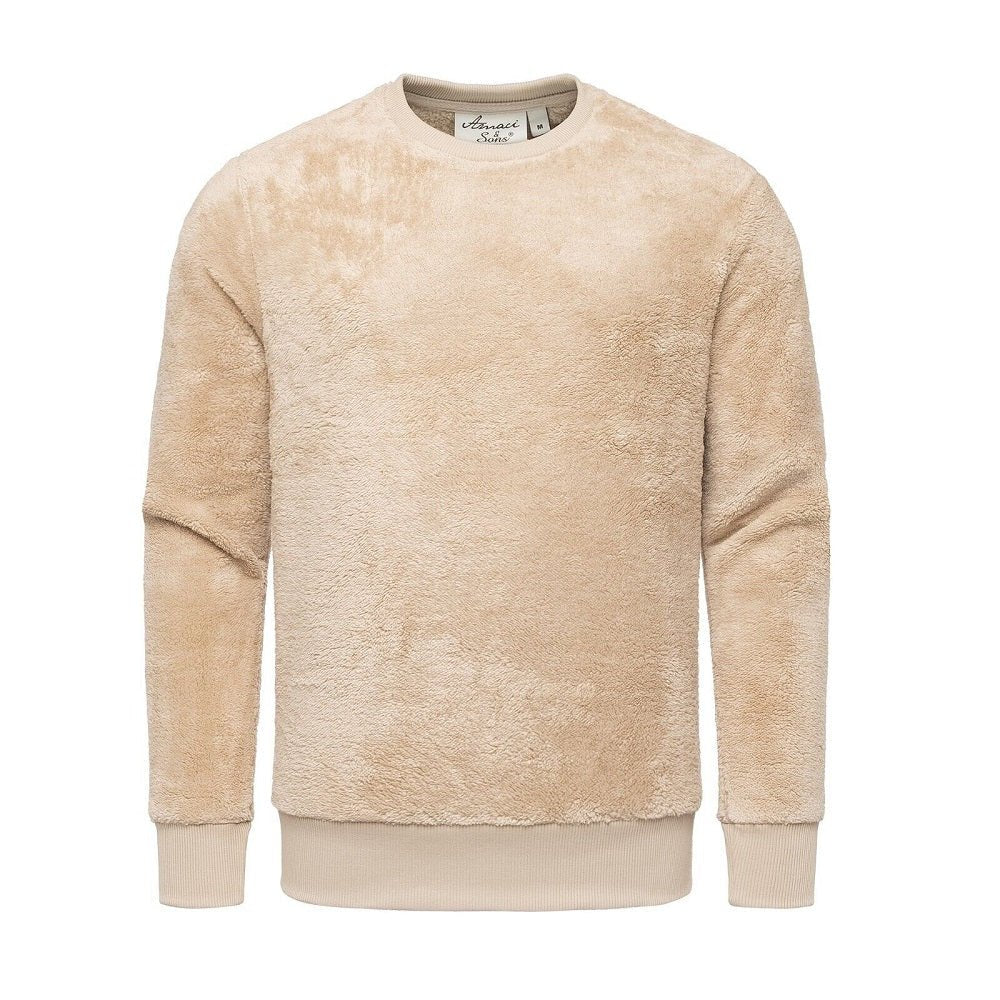 Fleecetröjor med flera olika färgval - Herrtröjor beige