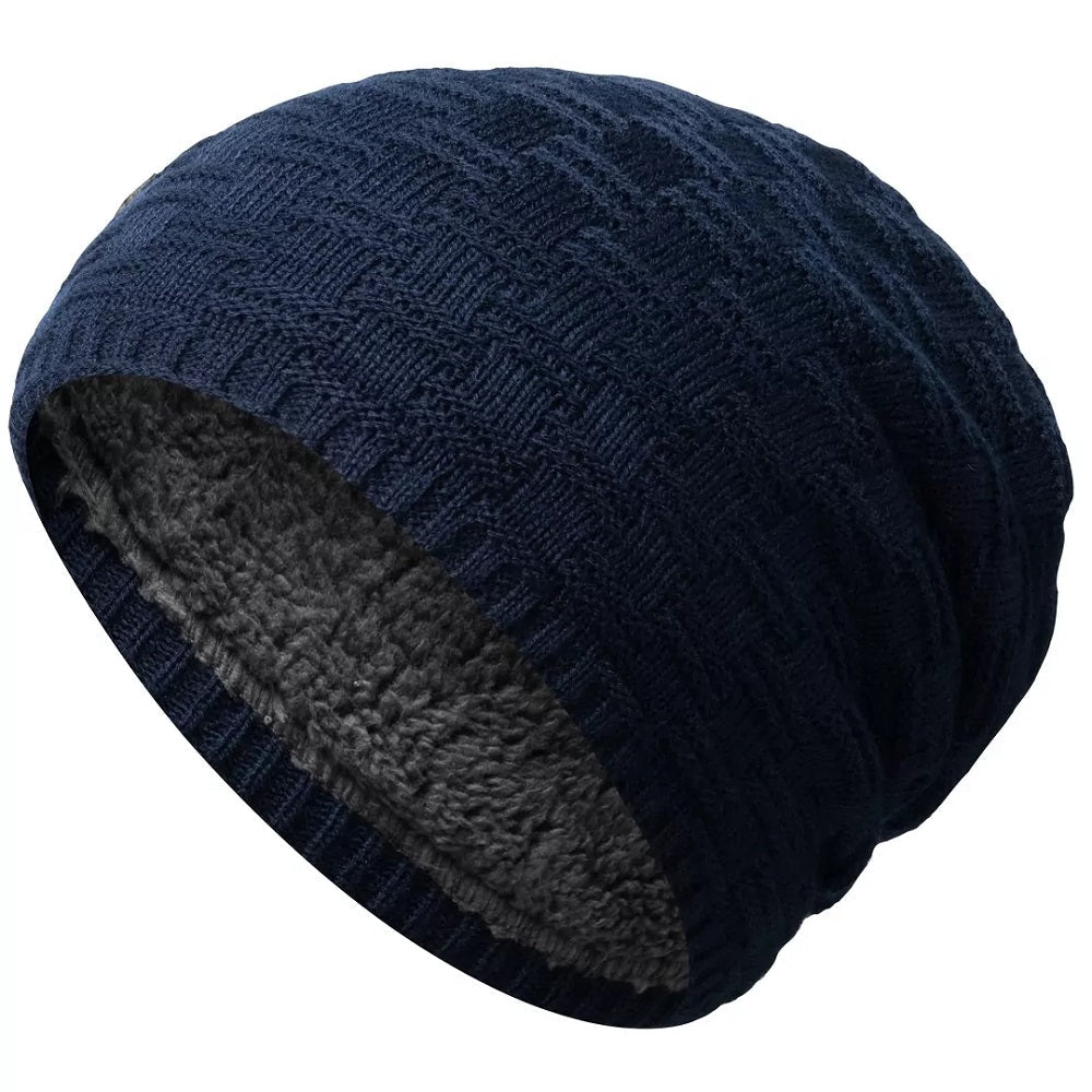 Vintermössa unisex - fodrade mössor för endast 49 kr - mörkblå
