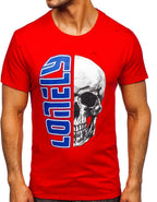 Fräck printed T-shirt - Röd