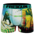 Freegund boxershorts för herrar med snowboard tema