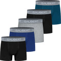 Boxershorts i solida färger 5-pack