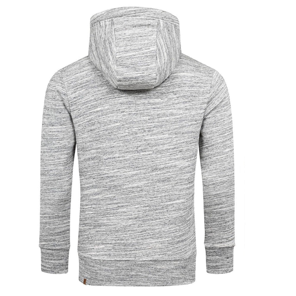 Grå Hoodie Herr - melange Huvtröja - Amaci & Sons