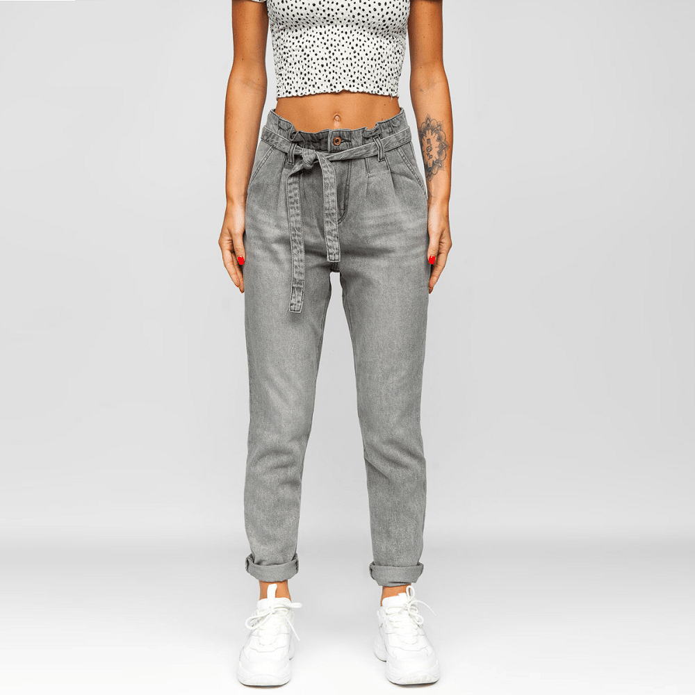 Damjeans gråa jeans