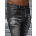 Grafitgrå Slim-Fit jeans Herr