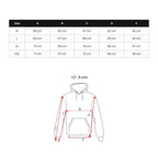 Herrtröja vintage - Sweatshirt storlekstabell
