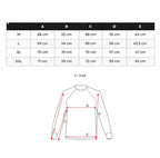 Storlekstabell hoodie herr