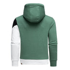 Snygg och superskön hoodie med hög hals bakifrån