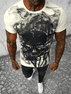 Herr T-shirts - Printed front - 4 olika färger - Utförsäljning