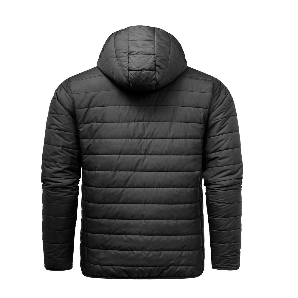 Prisvärda jackor från Amaci & Sons - Quiltade herrjackor - svart bakifrån