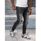 Slim Fit Jeans - Svarta Herrjeans sidan