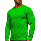 Herrtröja solid - Sweatshirt grön