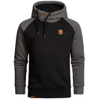 Amaci & sons svart hoodie