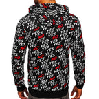 Hoodie yes or no 299 kr - herrtröja med tryck bakifrån