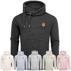 Herrtröjor med luva - Hoodies melange i flera färgval