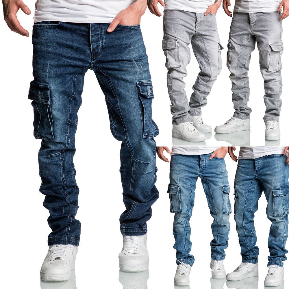 Cargojeans 559 kr - Jeans med cargofickor på bägge benen
