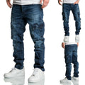 Jeans med benfickor 7977