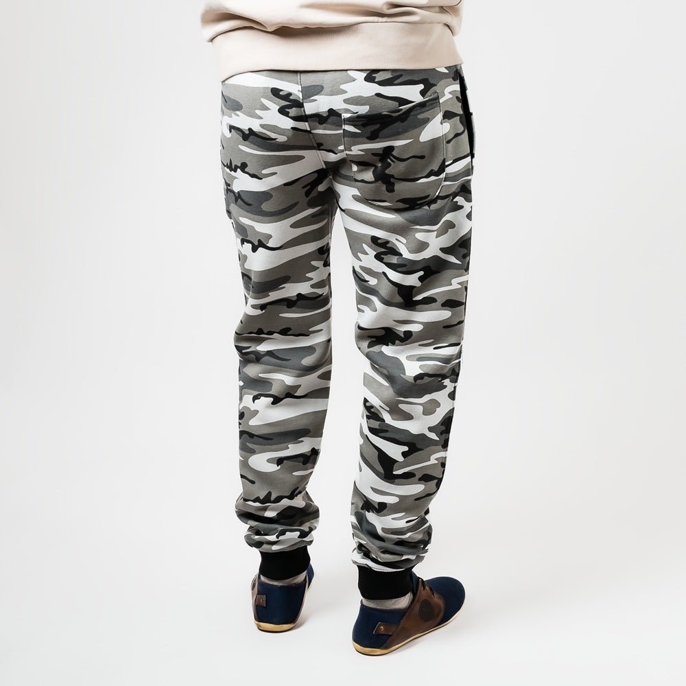 Camouflage Mjukisbyxor stockholm bakifrån