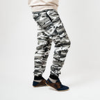 Camouflage Mjukisbyxor stockholm från sidan