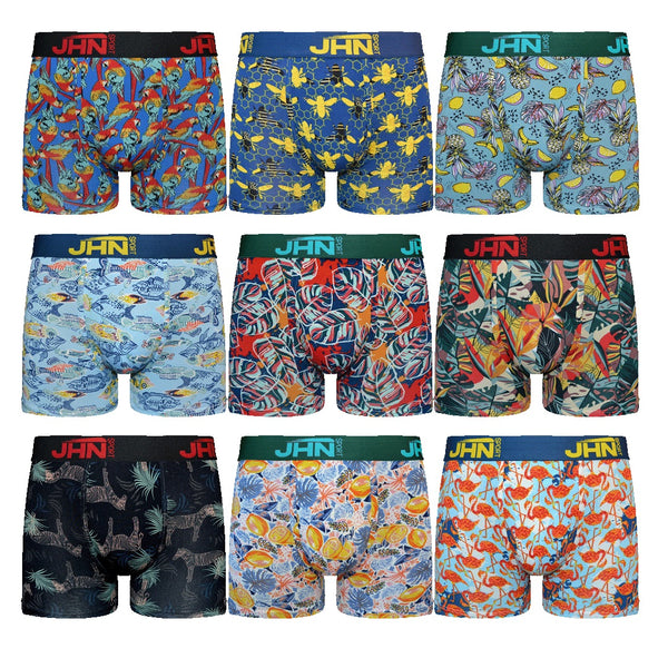 Fräcka kalsonger för herr i 9-pack