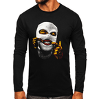 Långärmad Herrtröja - printed longsleeve