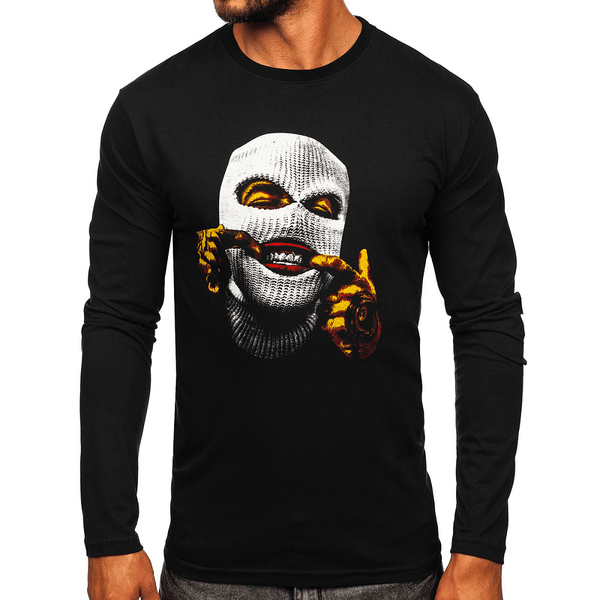 Långärmad Herrtröja - printed longsleeve