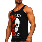 Tanktop Fearless - Svart Herrlinne sidan