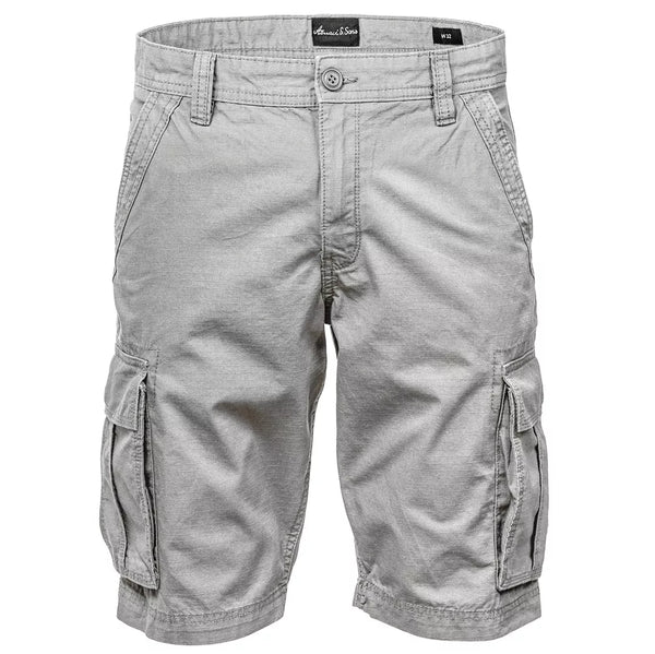 Cargoshorts herr ljusgråa från Amaci & Sons