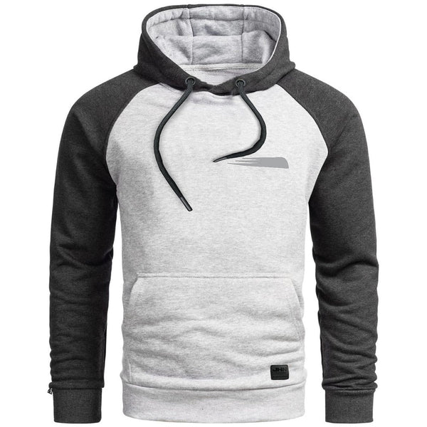 Hoodie JHNsport kollektion - Ljusgrå herrtröja