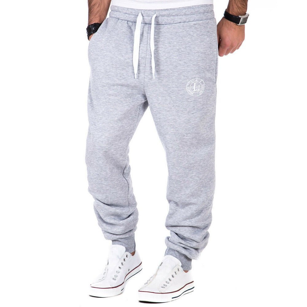 Ljusgråa mjukisbyxor herr 239 kr