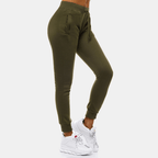 Militärgröna Mjukisbyxor - Sweatpants Dam