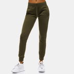 Mörkgröna sweatpants dambyxor