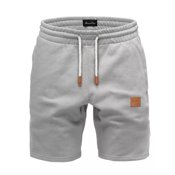 ljusgråa mjukisshorts herr